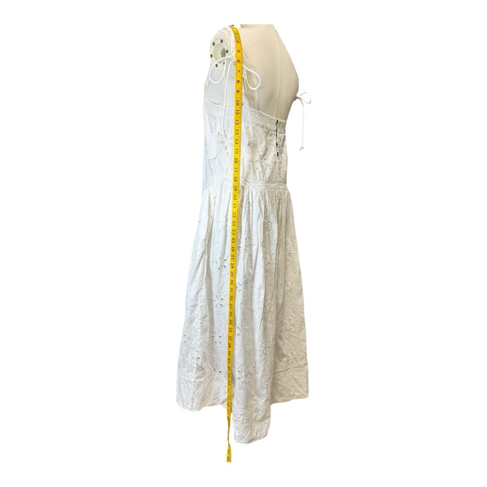 NWOT Free People Primavera Cotton Eyelet Midi Sundress. Size L - Picture 10 of 16